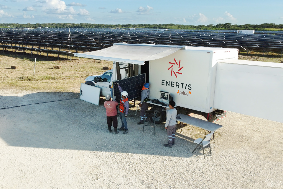 Enertis Applus+ PV Mobile Laboratory
