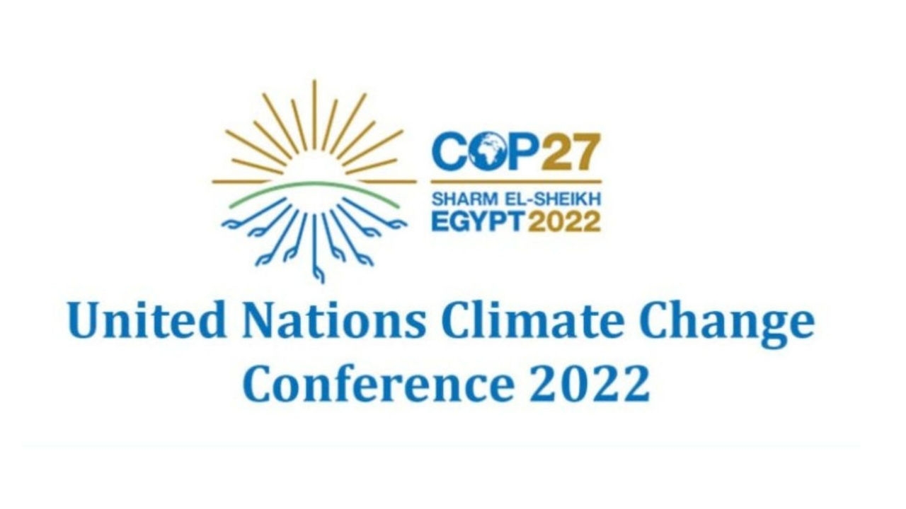 COP27 Egypt 2022 logo banner