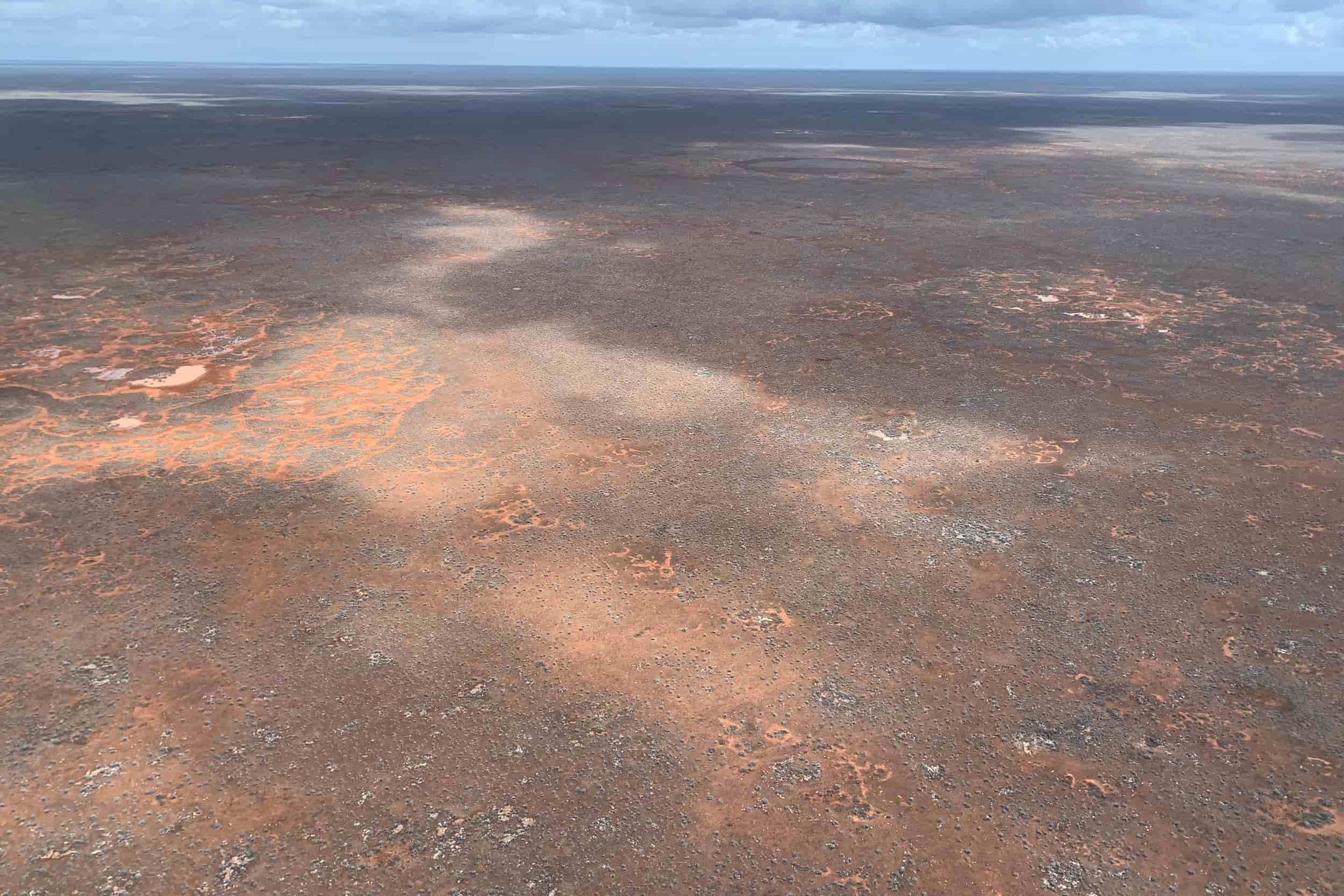 Area of land where the green energy hub will be built.