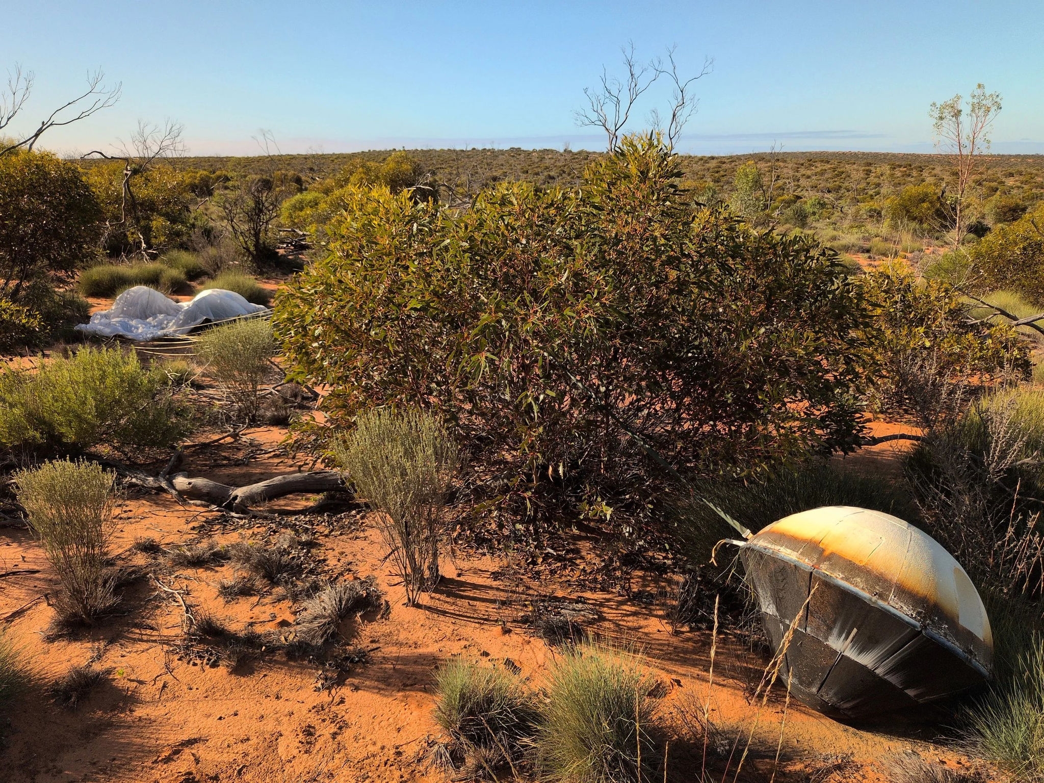 Varda’s W-6 capsule returned to Earth at Southern Launch’s Koonibba Test Range.