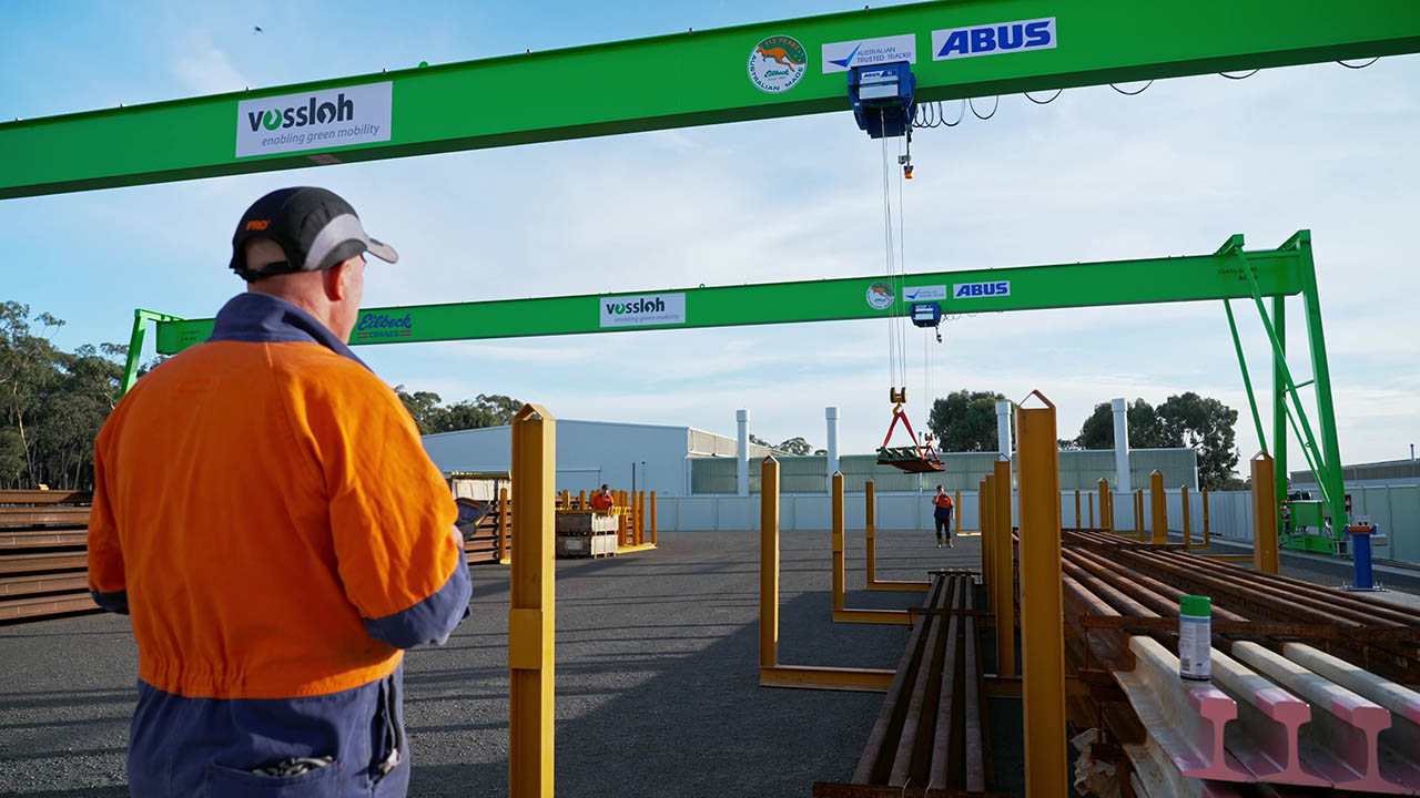 Vossloh is opening a new, A$25 million state-of-the-art plant in Bendigo, Victoria, where it will manufacture specialist railway switch systems and turnouts. 