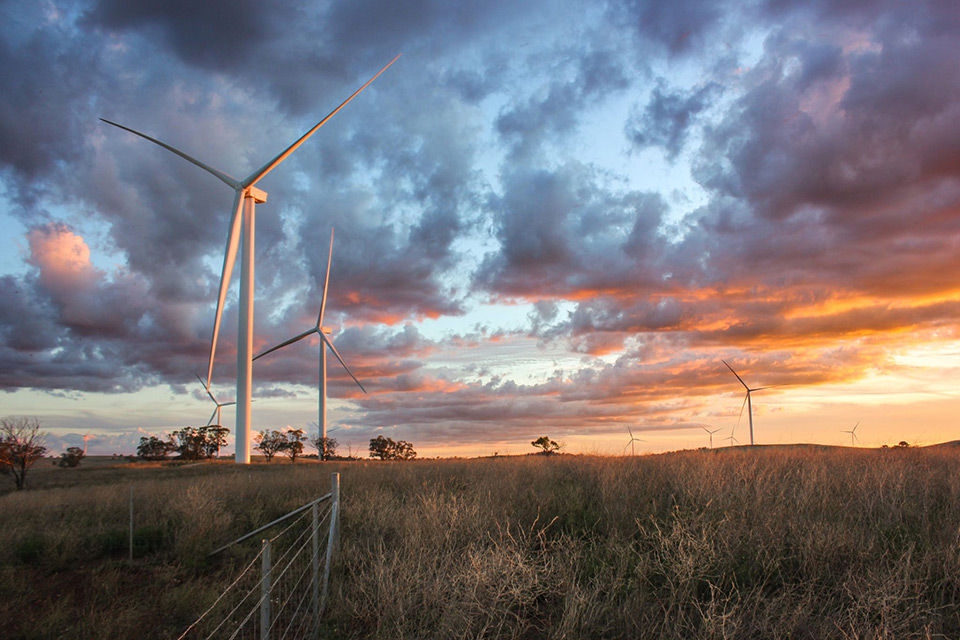 When complete, the Boulder Creek Wind Farm will comprise 38 turbines and have a generating capacity of 228 MW.