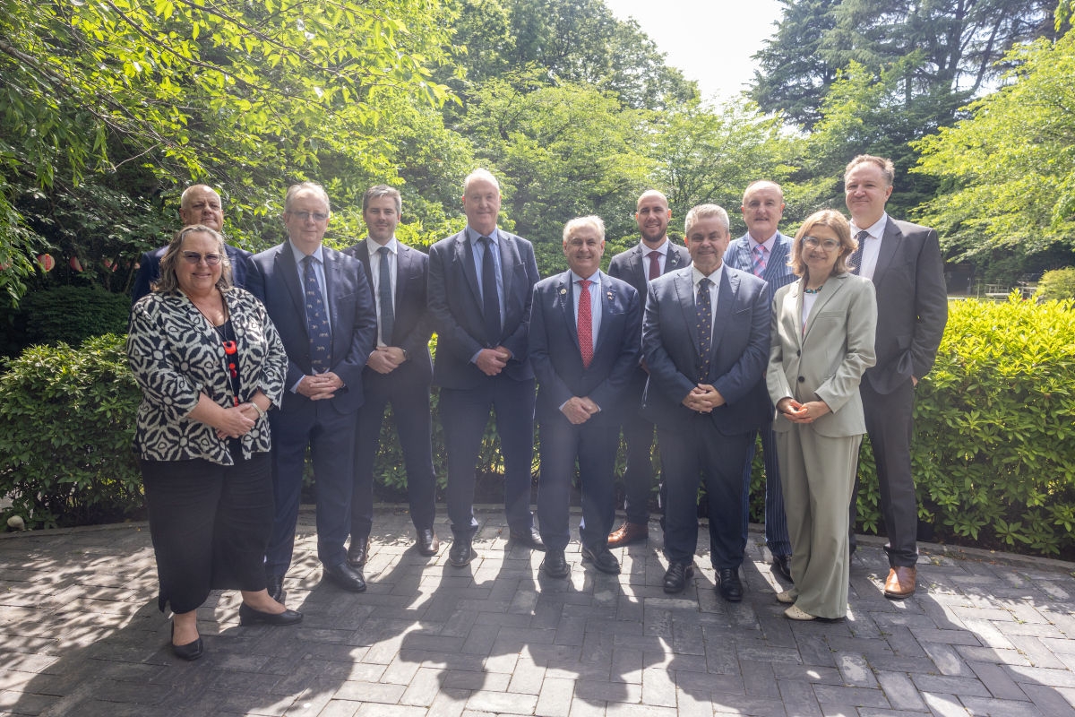 Critical minerals delegation with Minister Farrell